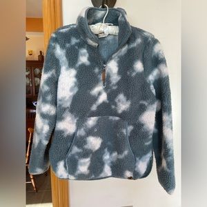 🟢 Sherpa fleece pullover Size Medium